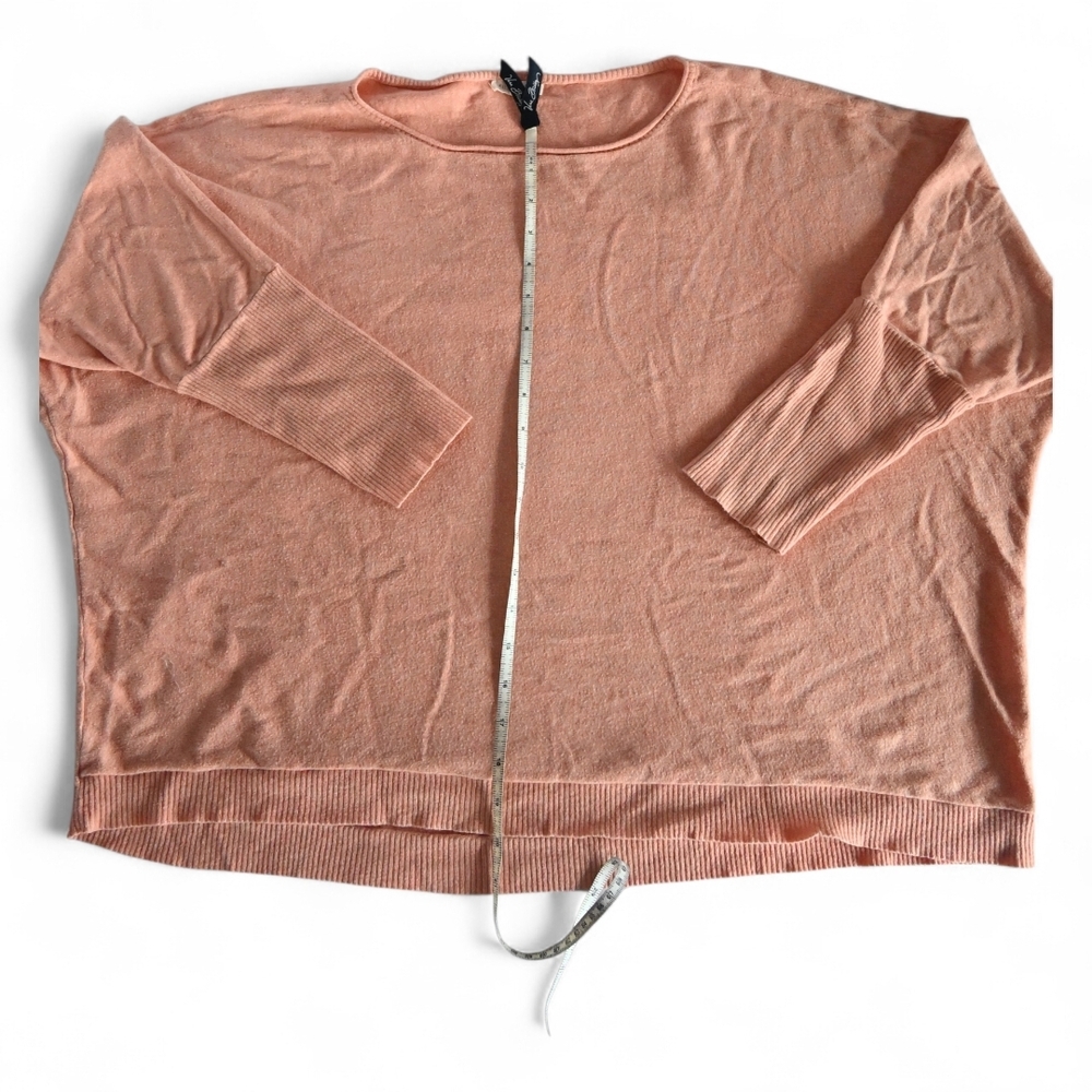 Peach Long Sleeve Sweater - Picture 4 of 4
